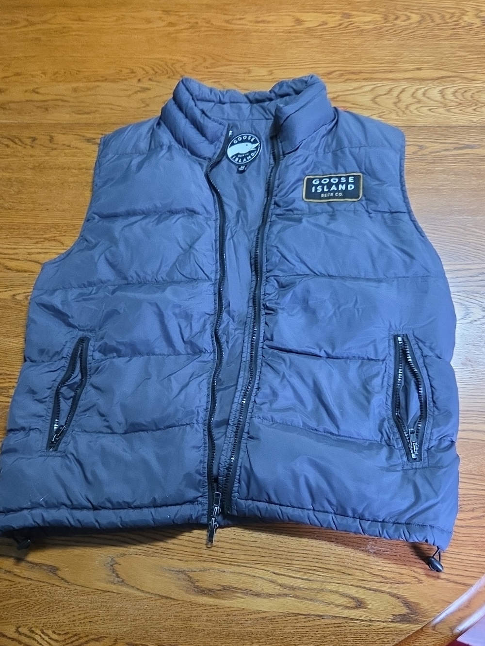 Men's Gray Puffer Vest
